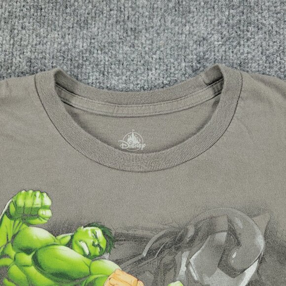 Marvel Comics Shirt Men's Small Gray Avengers Graphic Tee Short Sleeve Disney - Picture 3 of 11